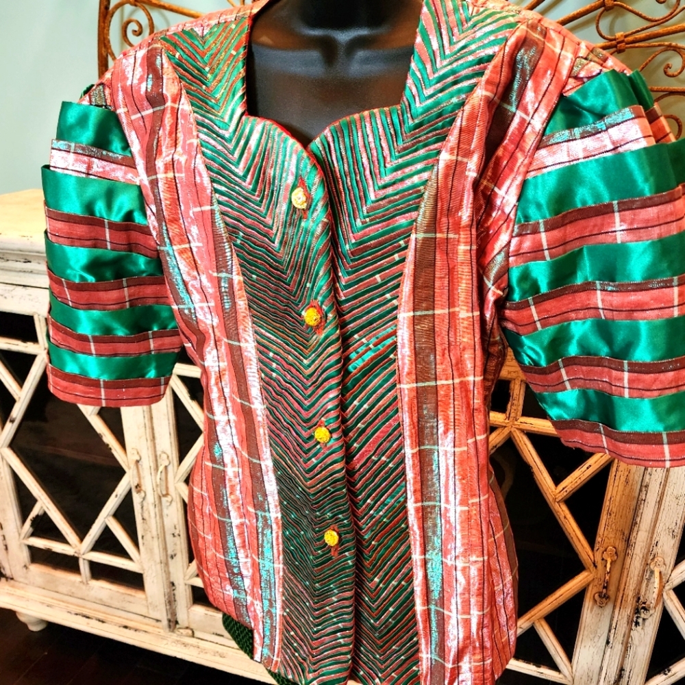 Absolutely Stunning UNIQUE HANDMADE  African Blazer